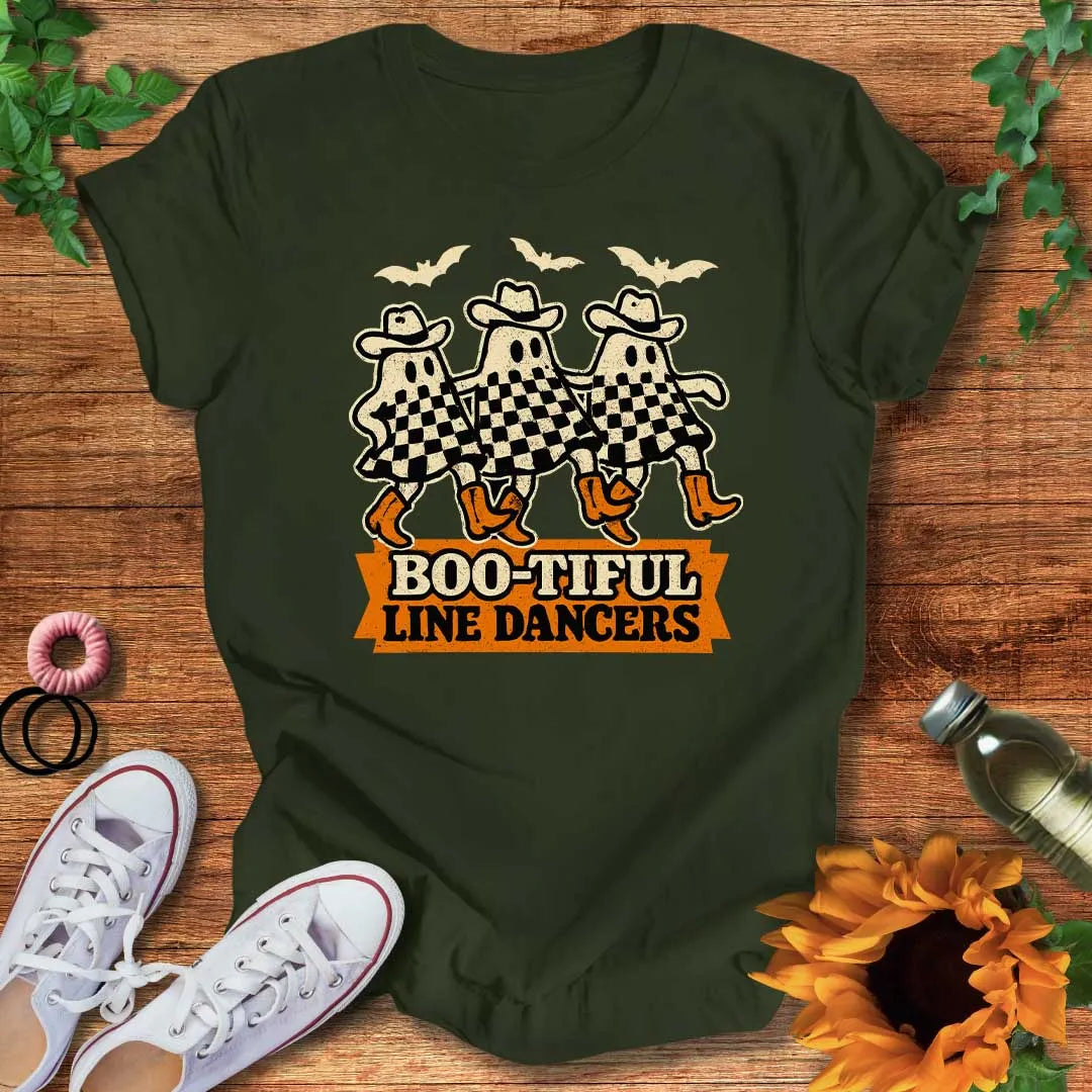 Boo-tiful Line Dancers T-Shirt