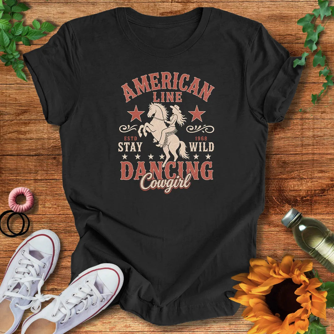 American Line Dancer T-Shirt