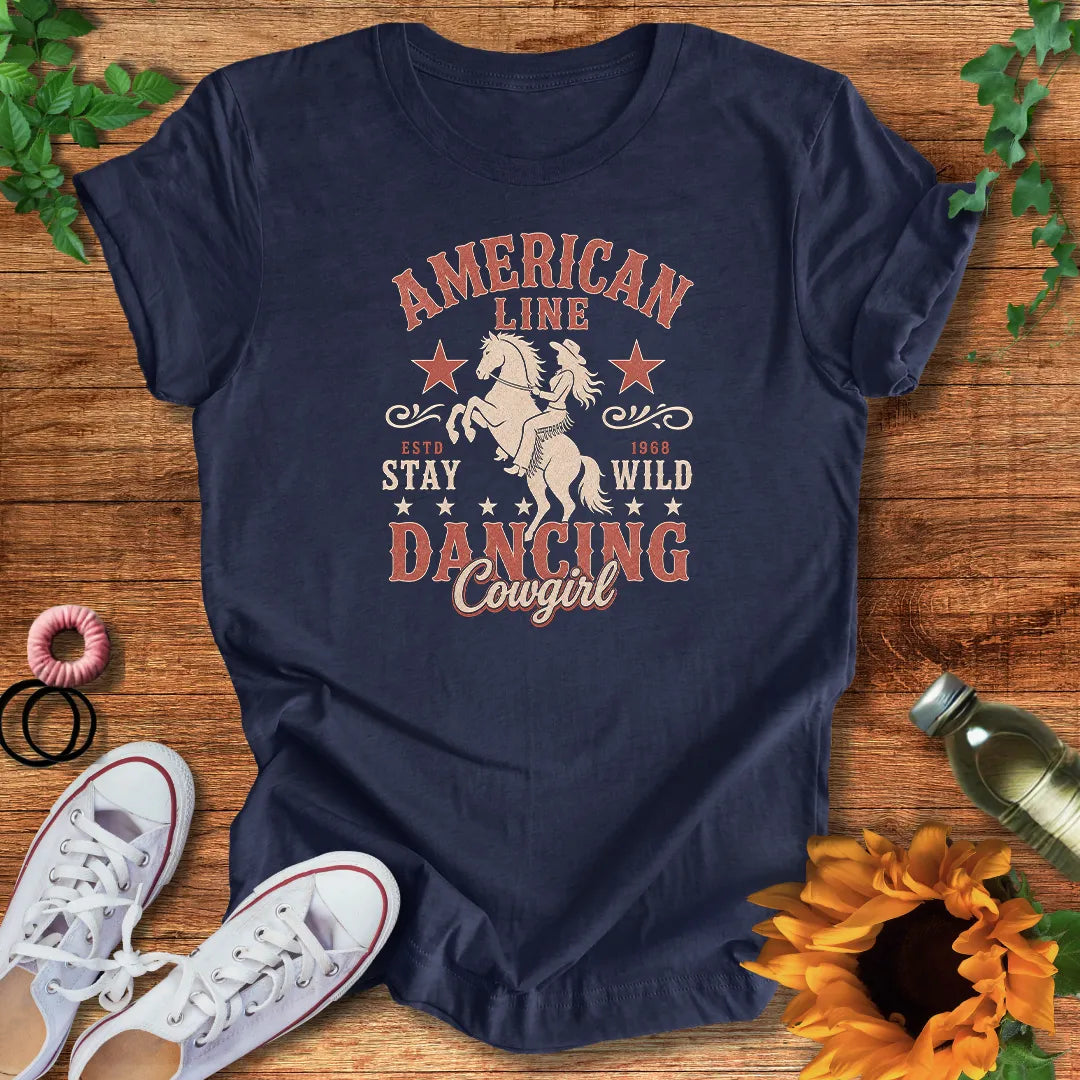 American Line Dancer T-Shirt