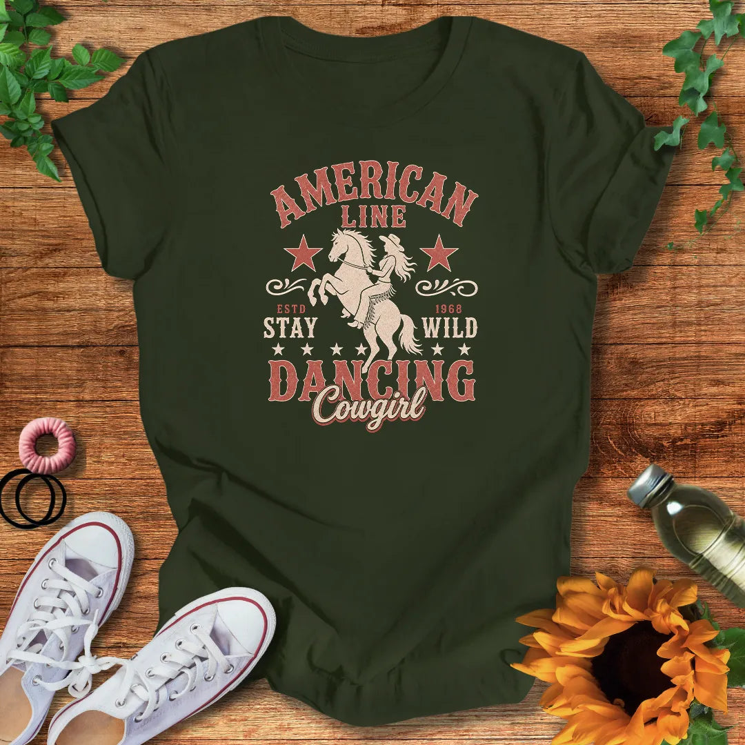 American Line Dancer T-Shirt