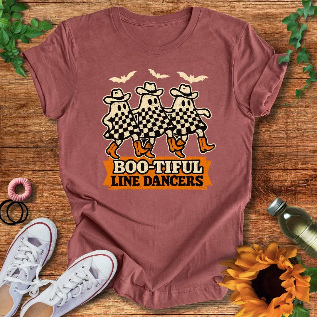 Boo-tiful Line Dancers T-Shirt