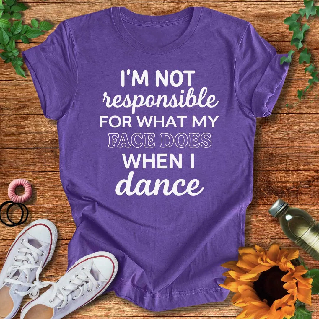 Danceface On T-Shirt