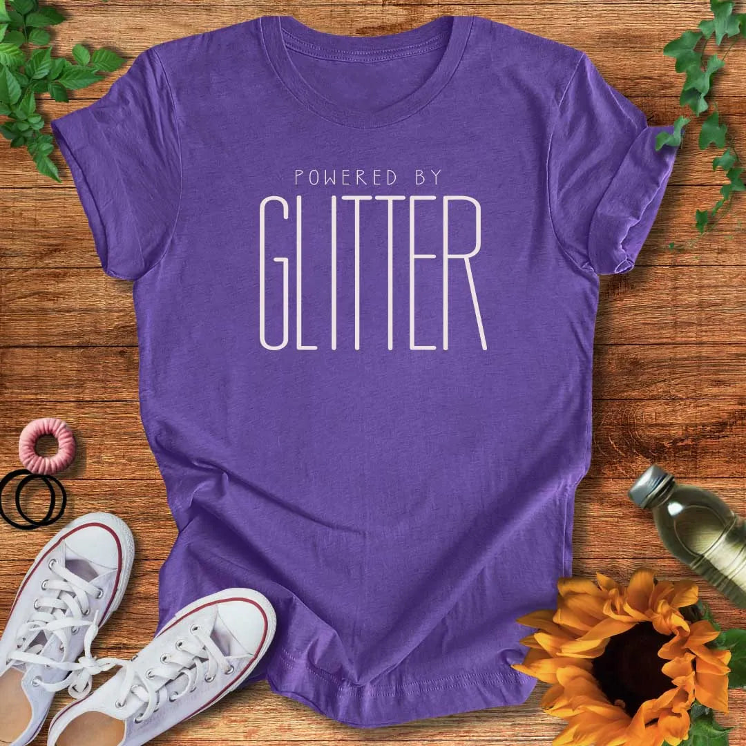 Powered By Glitter T-Shirt