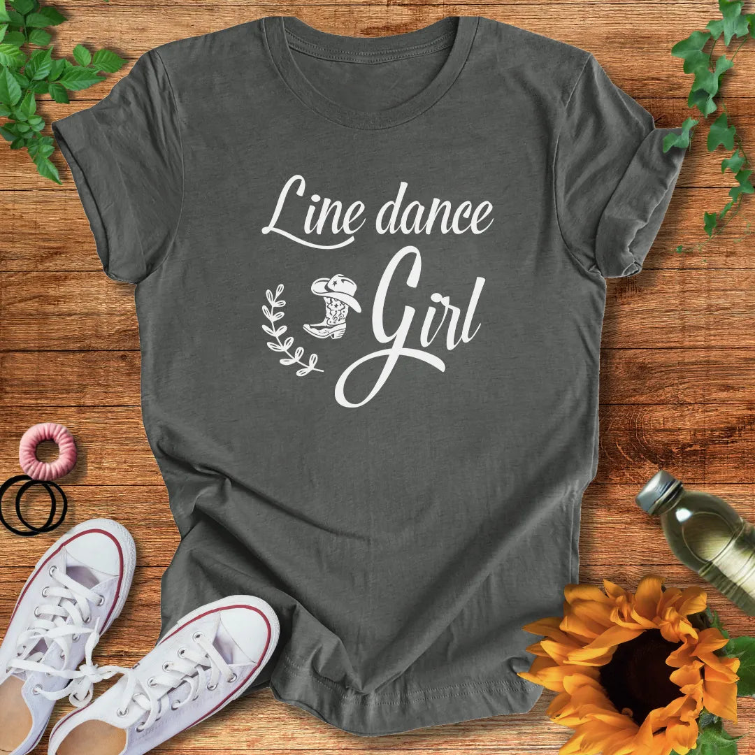 Line Dance Girl T-Shirt