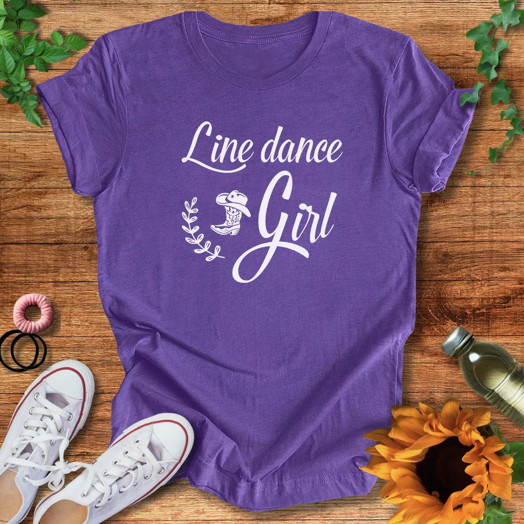 Line Dance Girl T-Shirt