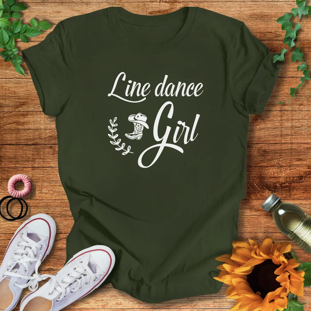 Line Dance Girl T-Shirt