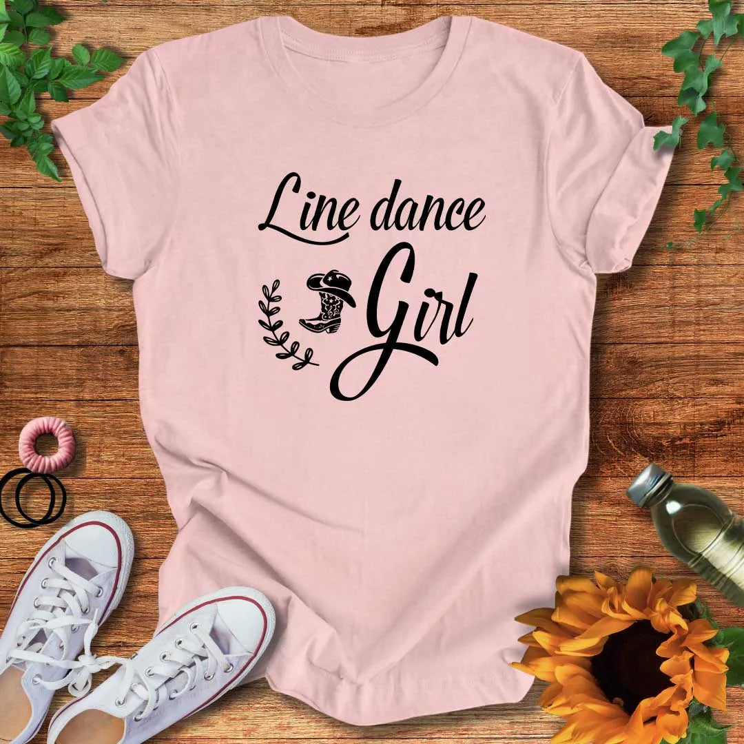 Line Dance Girl T-Shirt