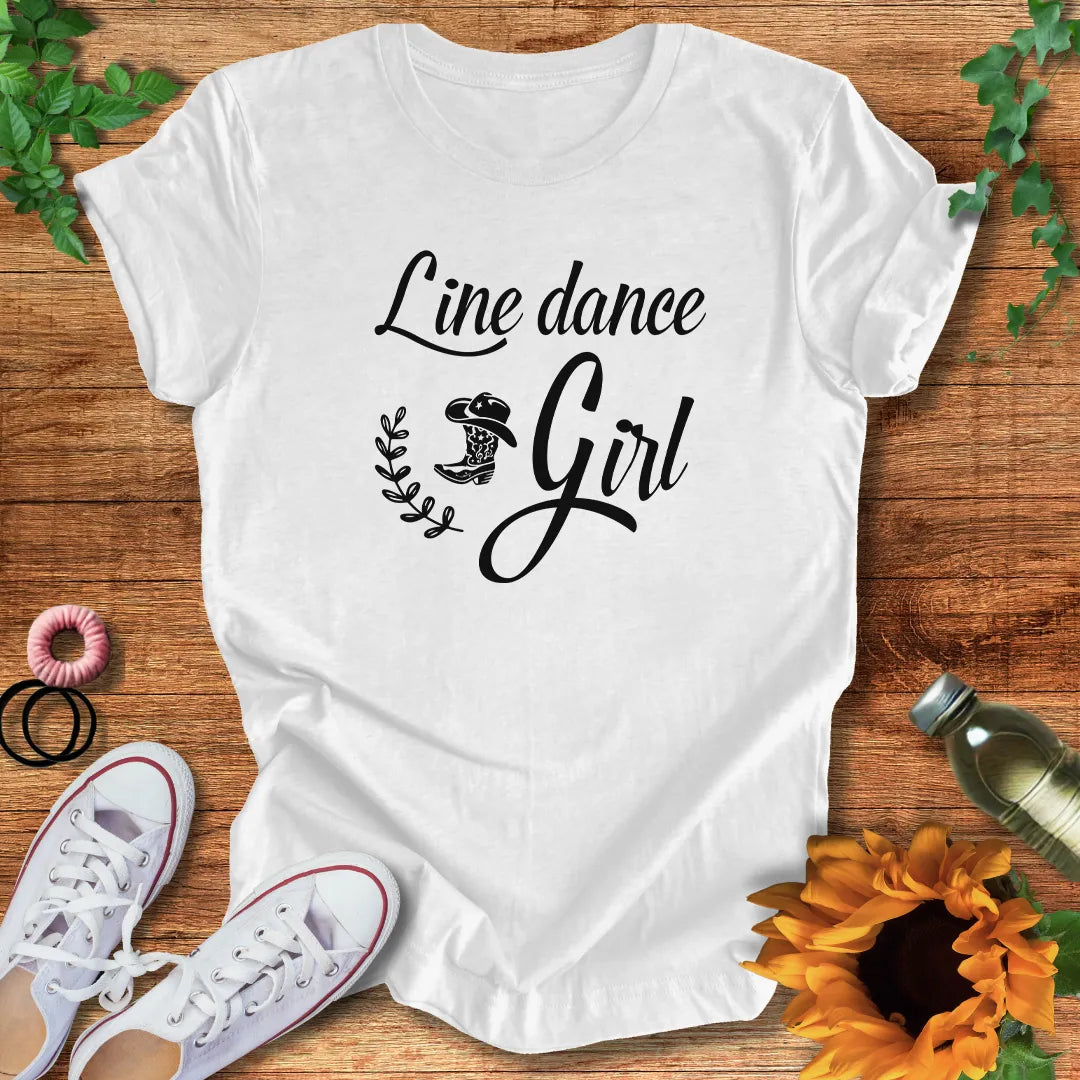 Line Dance Girl T-Shirt