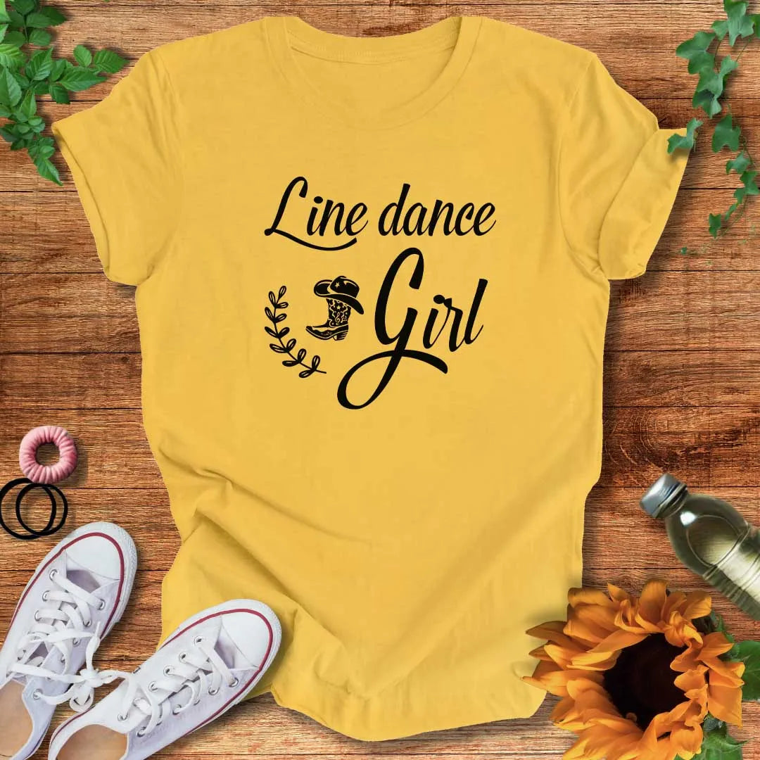 Line Dance Girl T-Shirt