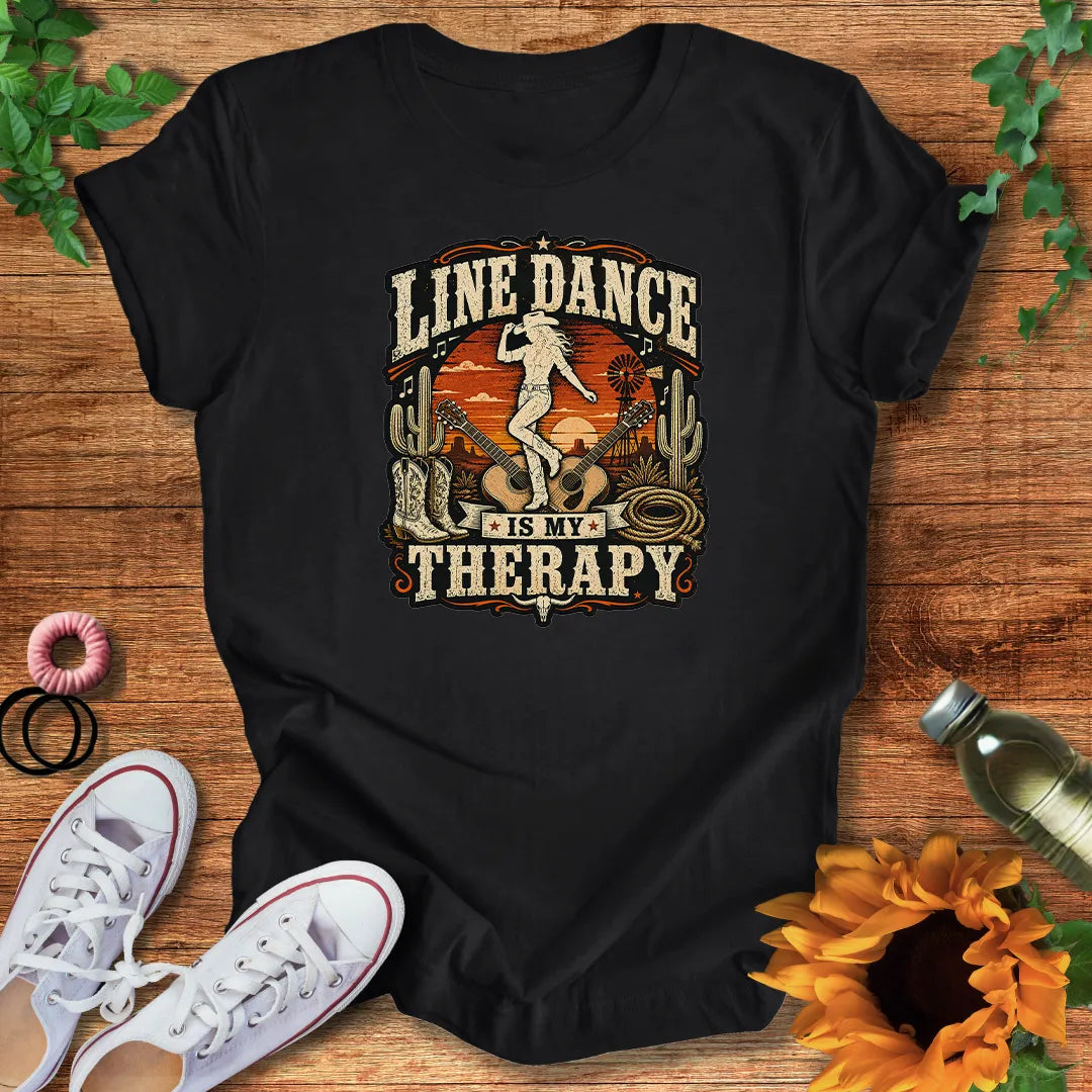 Line Dance Therapy T-Shirt