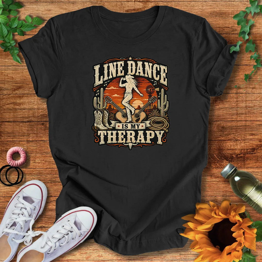 Line Dance Therapy T-Shirt