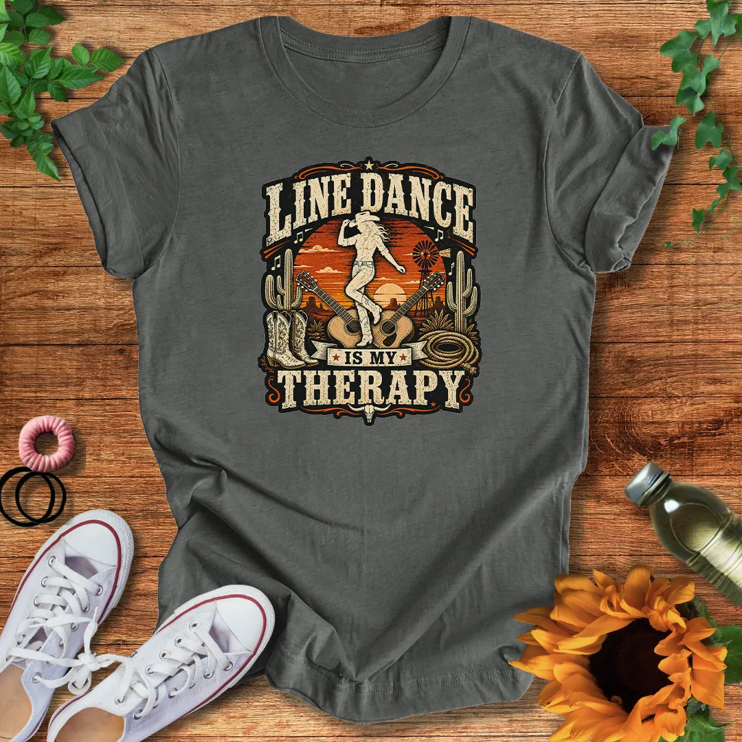 Line Dance Therapy T-Shirt