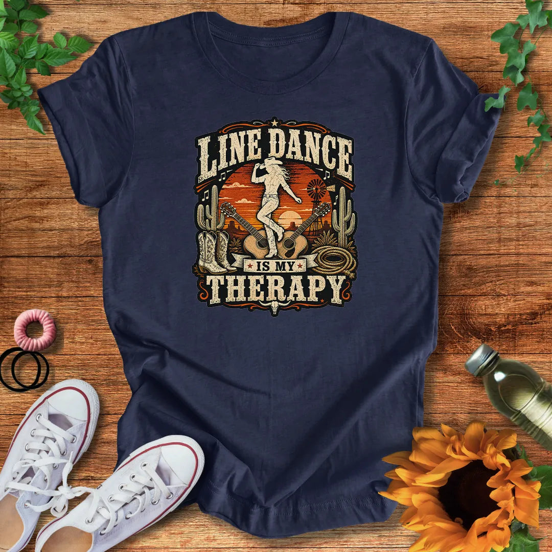 Line Dance Therapy T-Shirt
