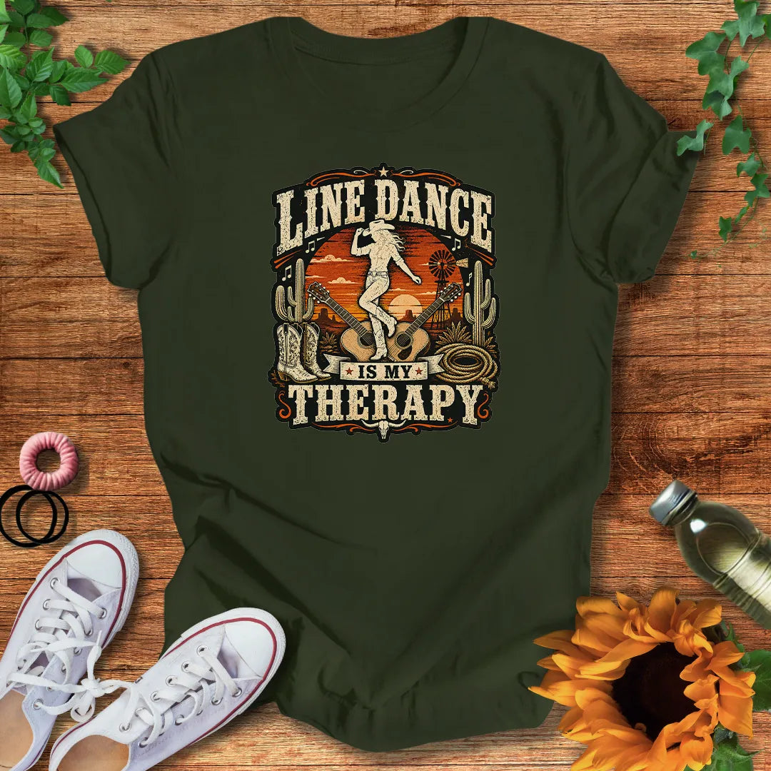 Line Dance Therapy T-Shirt