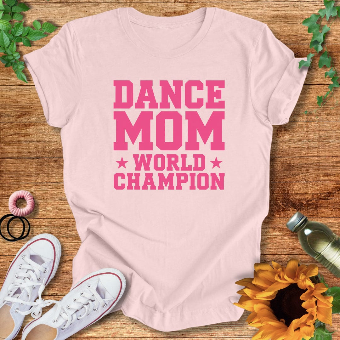 Pink Mom's The Champ  T-Shirt