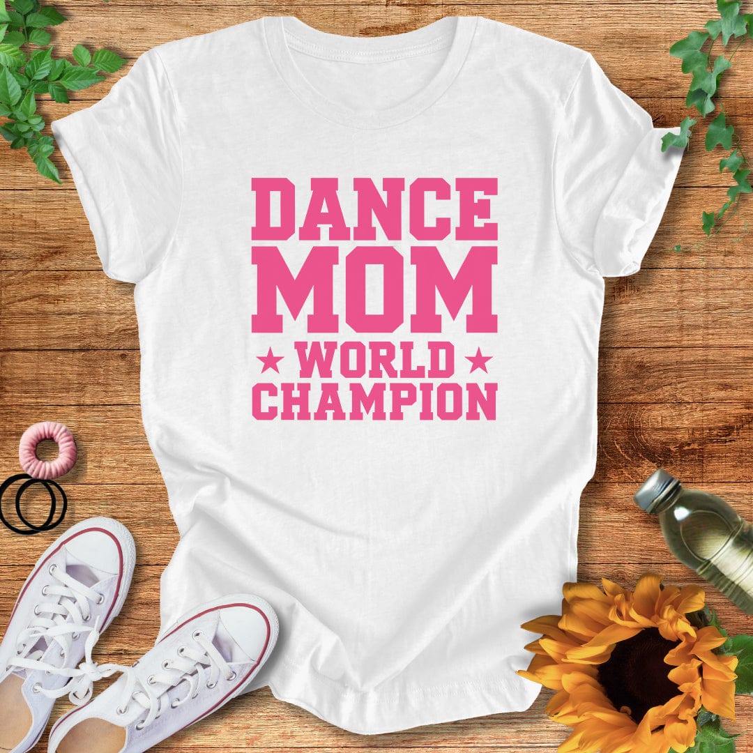 Pink Mom's The Champ  T-Shirt
