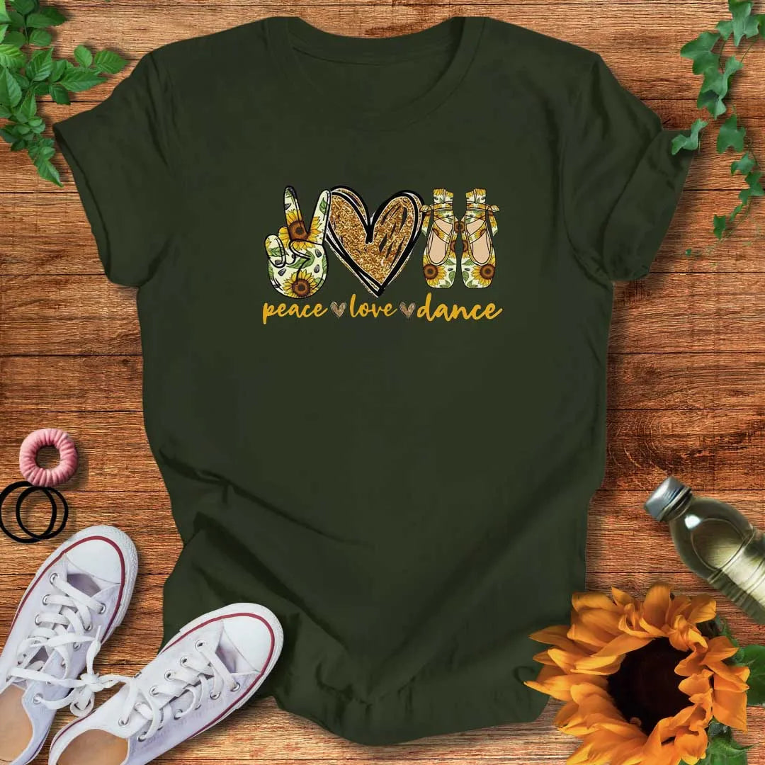 Peace Love Dance T-Shirt