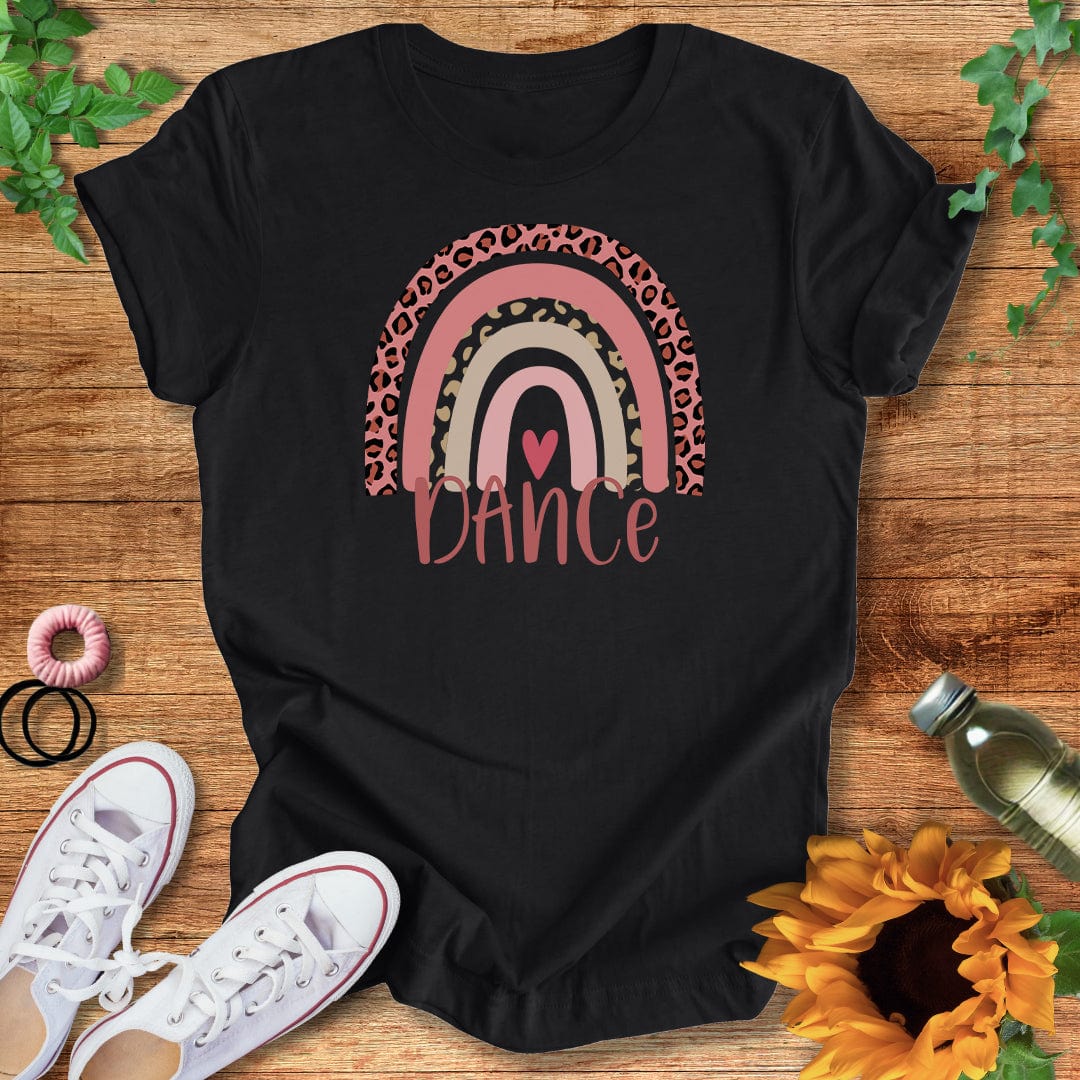 Pink Heart Rainbow T-Shirt