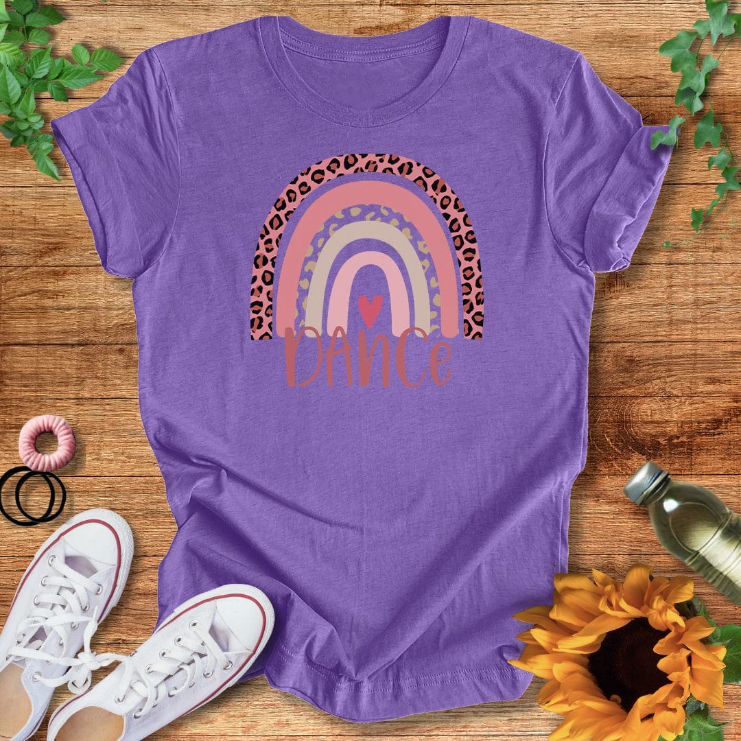 Pink Heart Rainbow T-Shirt