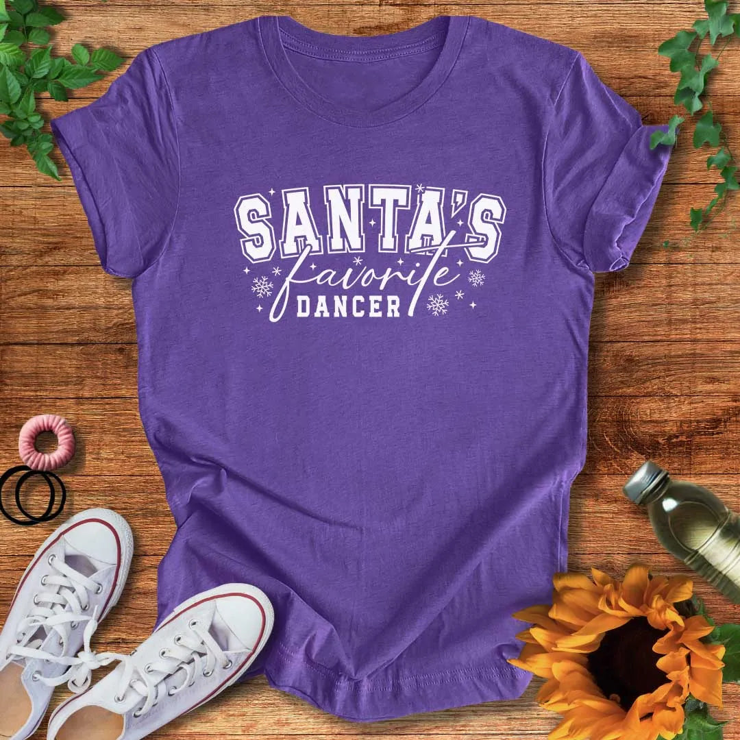 Santas Favorite Dancer T-Shirt