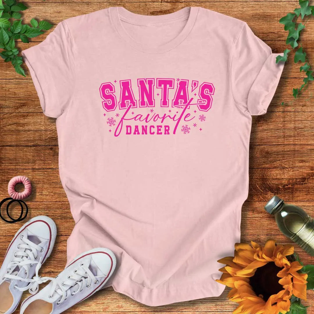Santas Favorite Dancer T-Shirt
