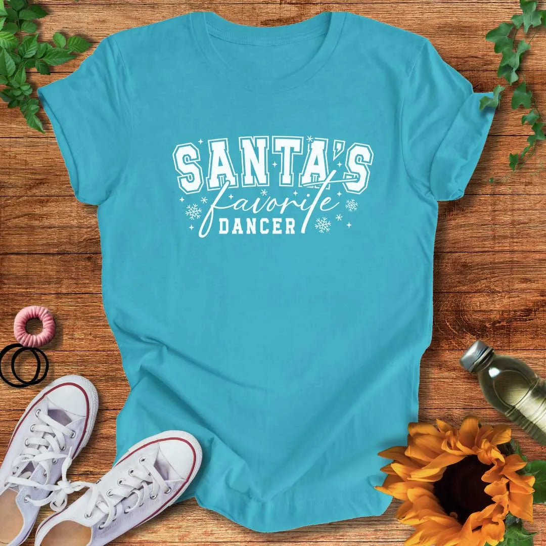 Santas Favorite Dancer T-Shirt