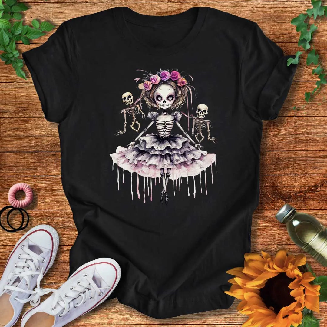 Skeleton Serenade T-Shirt