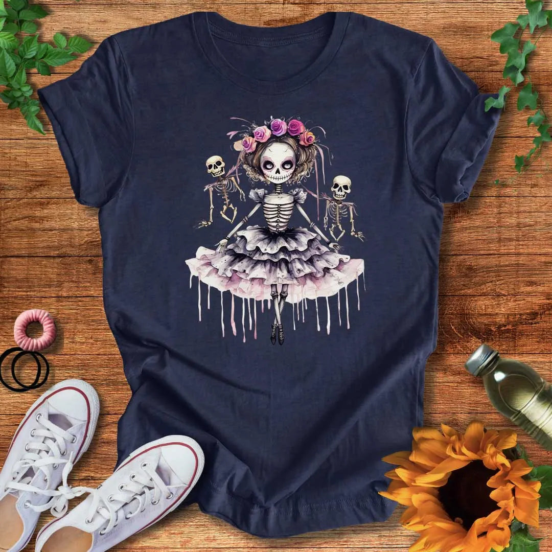 Skeleton Serenade T-Shirt