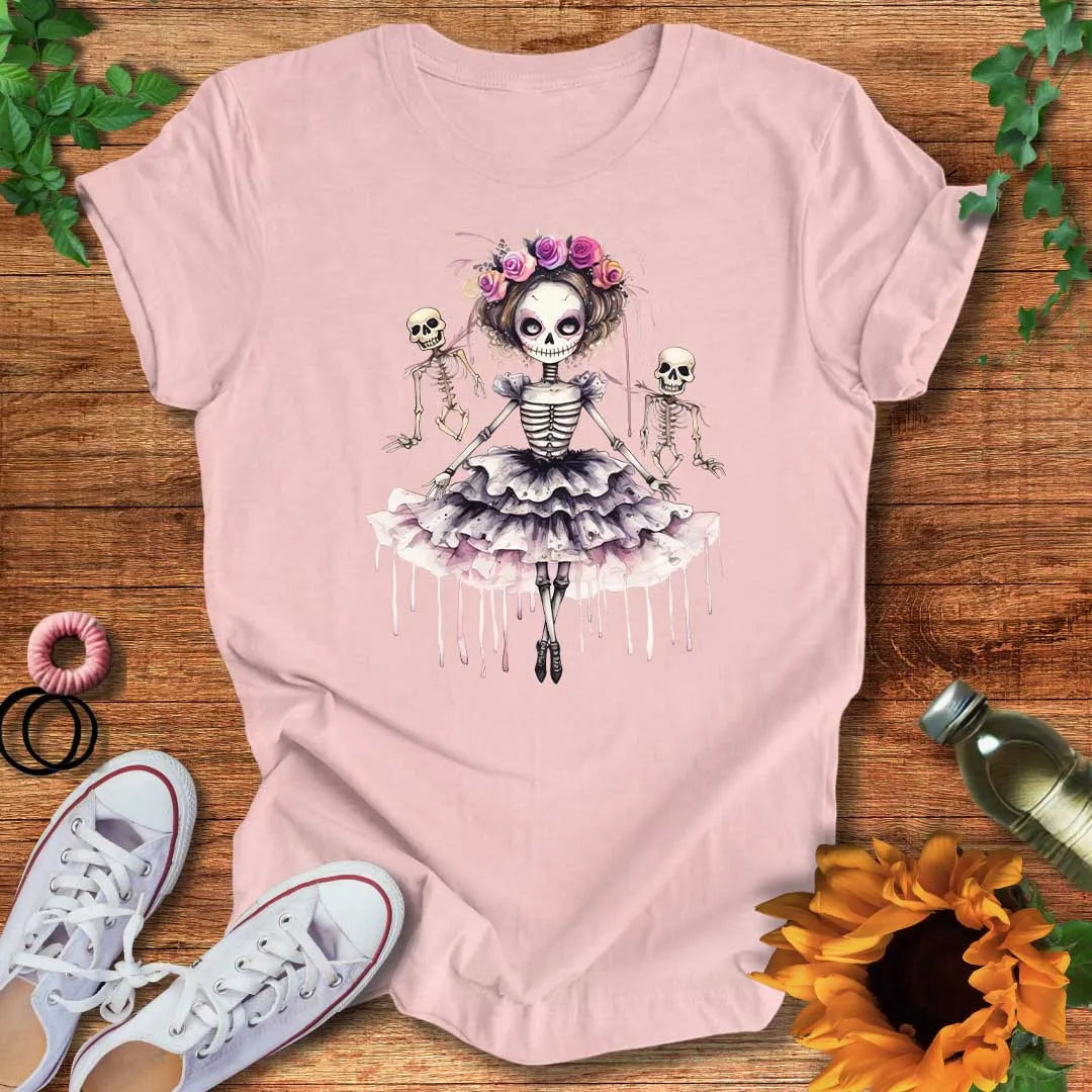 Skeleton Serenade T-Shirt