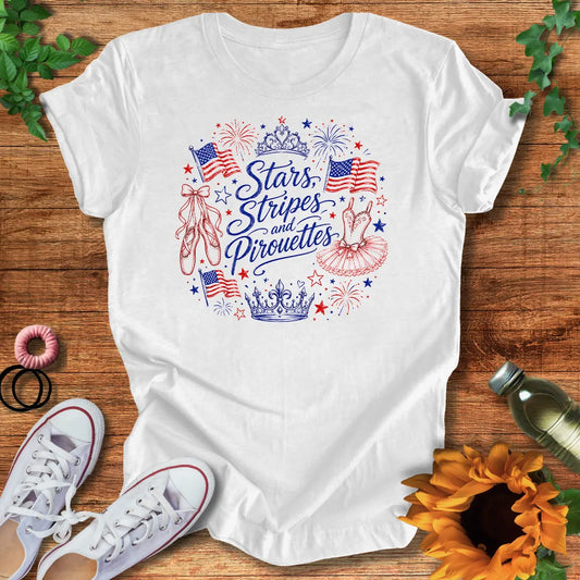 Stars Stripes Pirouettes T-Shirt