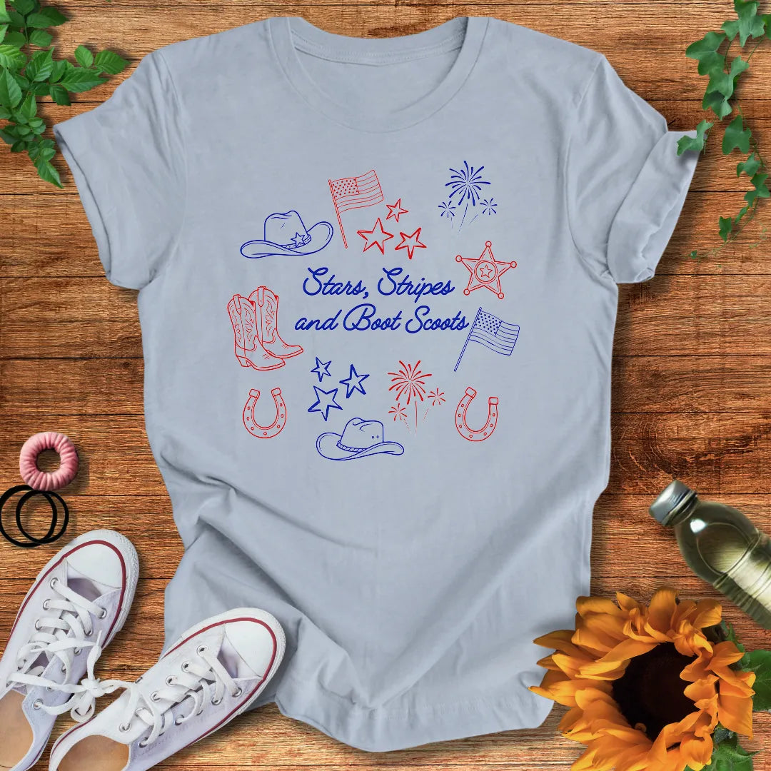 Stars And Boots T-Shirt