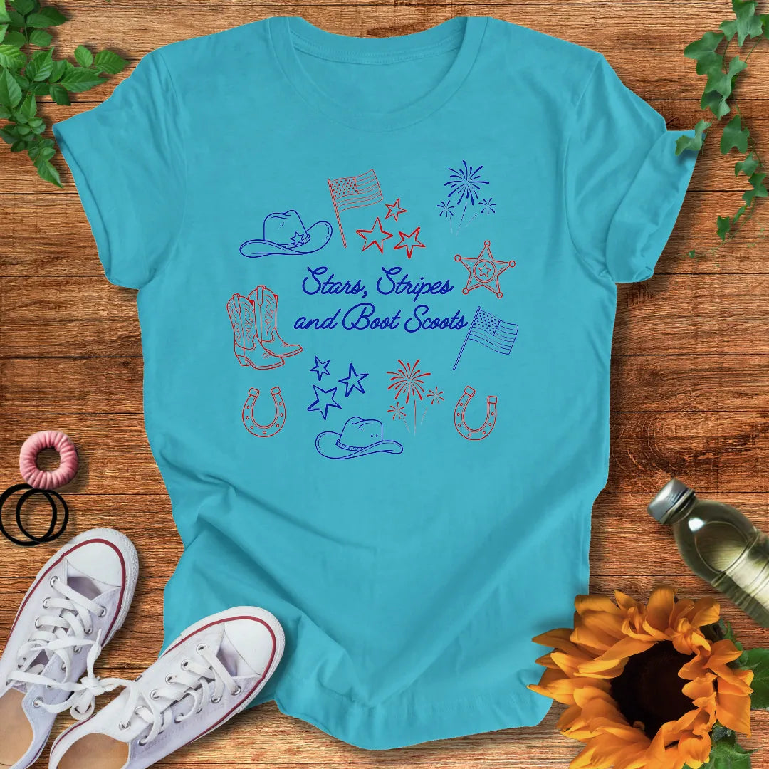 Stars And Boots T-Shirt
