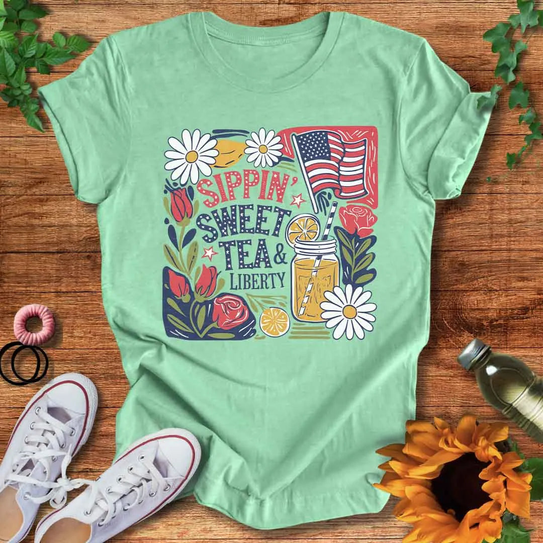 Sweet Tea & Liberty T-Shirt